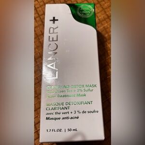 Lancer Clarifying Detox Mask — White and Green Acne Treatment for Women
